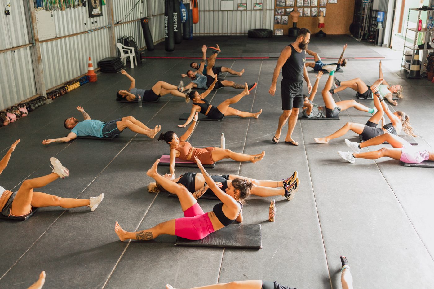 Turma exercício funcional